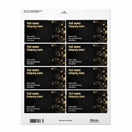 標準の名刺 ラベル