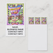 標準の名刺 – 不機嫌プラッタ 名刺 (正面/裏面)