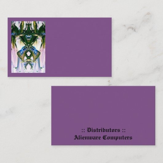 標準の名刺 名刺 (正面/裏面)