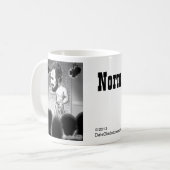 標準の風刺漫画のマグ コーヒーマグカップ (正面左)