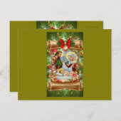 標準はがきクラシック – 任意の場合のデザイン ポストカード (正面/裏面)