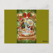 標準はがきクラシック – 任意の場合のデザイン ポストカード (裏面)