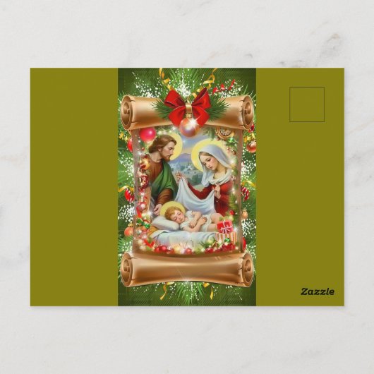 標準はがきクラシック – 任意の場合のデザイン ポストカード (裏面)