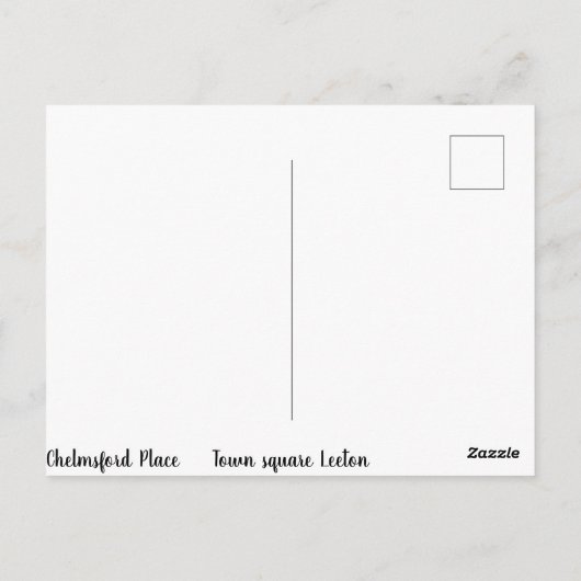 標準はがき半光沢 ポストカード (裏面)