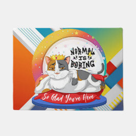 標準は退屈な形式 ドアマット