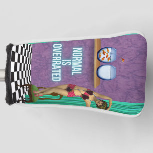 標準は過大評価ファンキーとおもしろい変更アート ゴルフヘッドカバー