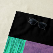 標準は過大評価ファンキーとおもしろい変更アート ビーチタオル (インサイチュ)