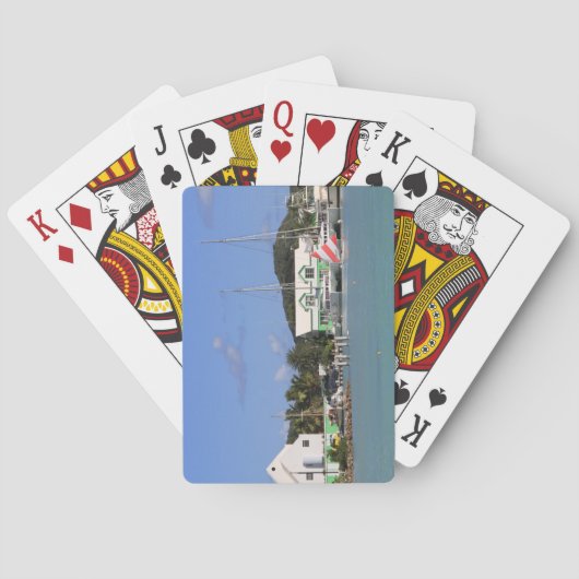 標準インデックストランプアンティグアハーバー トランプ (裏面)