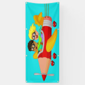 標準ウェルカムシリーズバナー 横断幕 (縦)