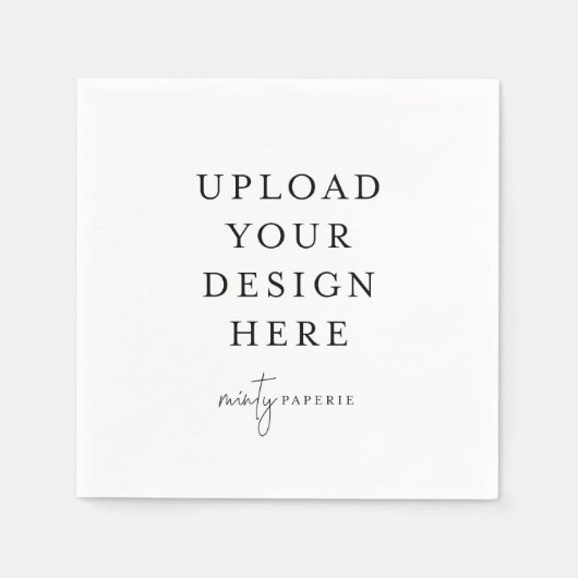 標準カクテルナプキン – 4.75インチ スタンダードカクテルナプキン (正面)