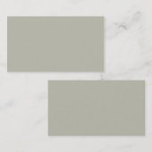 標準カフランスのラーグレー名刺色10 名刺 (正面/裏面)