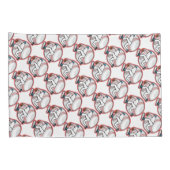 標準サイズのピロロケース/野球のペア 枕カバー (裏面-右)