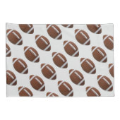 標準サイズのピローケース/フットボールのペア 枕カバー (裏面-右)