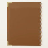 標準サイズのメモとプランのスタイリッシュプランナー プランナー手帳 (裏面)