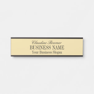 標準サイズ名プレートCrafter Artist Business サインプレート