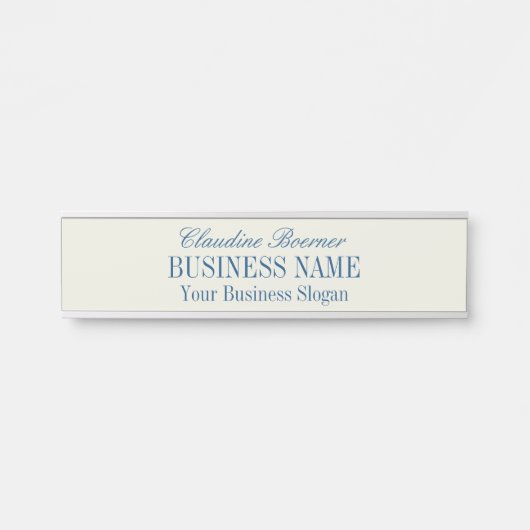 標準サイズ名プレートCrafter Artist Business サインプレート (正面)