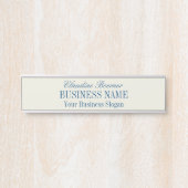 標準サイズ名プレートCrafter Artist Business サインプレート (正面)