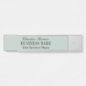 標準サイズ名プレートCrafter Artist Business サインプレート (正面)