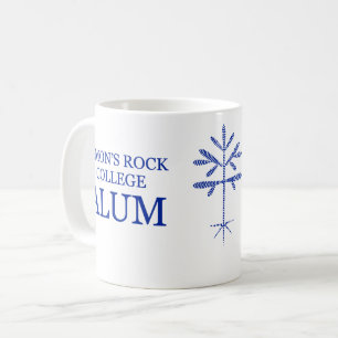 標準サイズ"SRC Alum"マグカップと青いサプリング コーヒーマグカップ