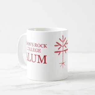 標準サイズ"SRC Alum"赤いサプリング付きマグカップ コーヒーマグカップ