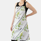 標準タイムリスト内部タイムゾーンワールドマップ エプロン (インサイチュ)