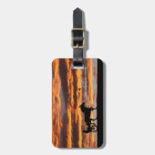 標準トロッティングレースホースラゲッジタグ ラゲッジタグ (正面縦)