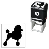 標準ファンシープードルシルエット セルフインキングスタンプ (インサイチュ)