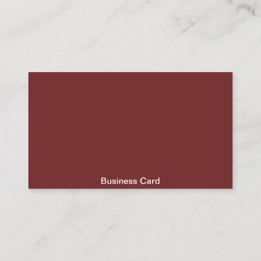 標準ブルゴーニュ 名刺 (裏面)