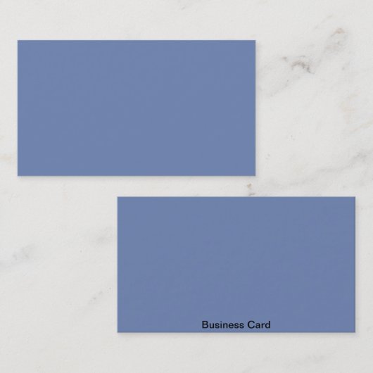 標準ブルー 名刺 (正面/裏面)
