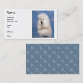 標準プードルの名刺 名刺 (正面/裏面)