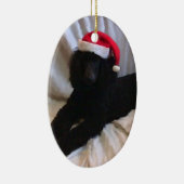 標準プードル セラミックオーナメント (右)