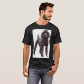 標準プードル Tシャツ (正面フル)