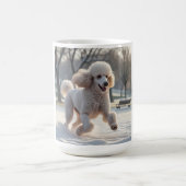 標準ポードルエレガントコーヒーマグ コーヒーマグカップ (中央)