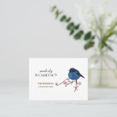 標準マット（青） 名刺 (スタンド正面)