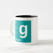 標準モデル(グルーオン) ツートーンマグカップ (正面左)