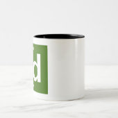 標準モデル(ダウンクォーク) ツートーンマグカップ (中央)