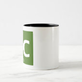 標準モデル(チャームクォーク) ツートーンマグカップ (中央)