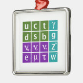 標準モデル メタルオーナメント (左)