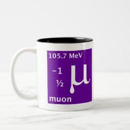 標準モデル(muon) ツートーンマグカップ