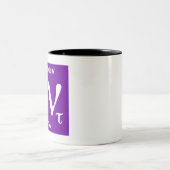 標準モデル(tauの中性微子) ツートーンマグカップ (中央)