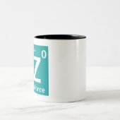 標準モデル(zの弱い力) ツートーンマグカップ (中央)