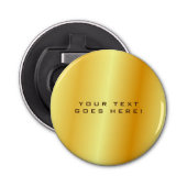 標準ユニーク特殊金ゴールド色の背景 栓抜き (正面)