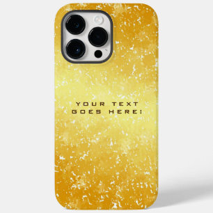標準ユニーク特殊金ゴールド色の背景 Case-Mate iPhone 14 PRO MAXケース