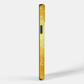 標準ユニーク特殊金ゴールド色の背景 Case-Mate iPhoneケース (裏面 / 右)