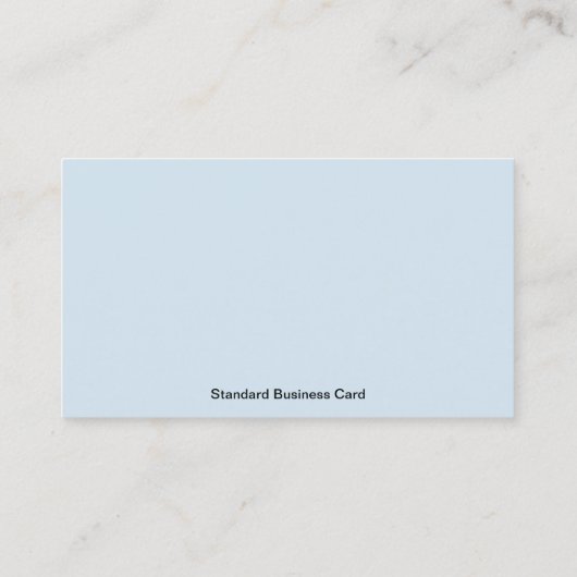 標準ライトブルー 名刺 (裏面)