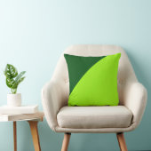 標準ライムと緑の背景 クッション (椅子)