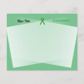 標準リボン（緑） チラシ (裏面)