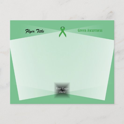 標準リボン（緑） チラシ (正面)