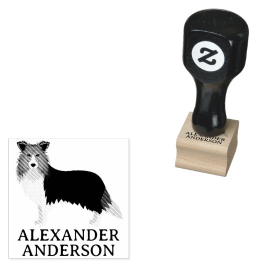 標準列のパーソナライズ ラバースタンプ (押印)