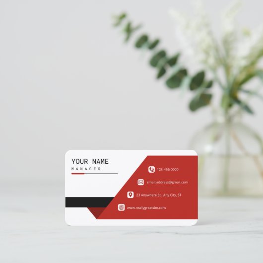 標準名刺 名刺 (スタンド正面)